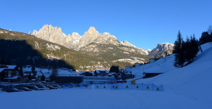 Fine pista Buffaure Panorama