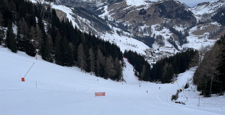 Fine pista Raccordo Ornella - Sourasass (Variante Ornella)