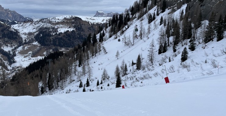 Primi metri di pista