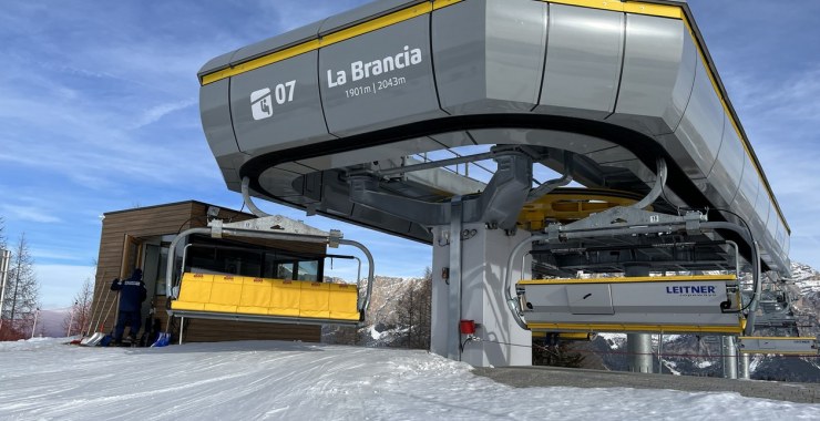 Stazione di arrivo 2043 m slm