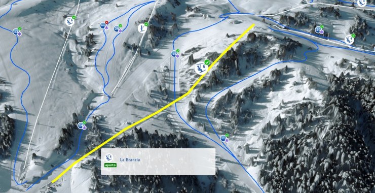 Linea seggiovia Brancia