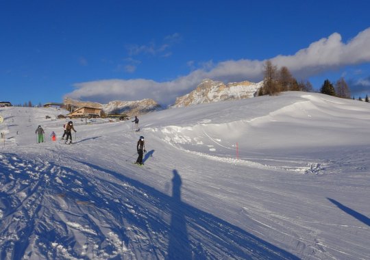 Pista a Brancia - Pralongià 2 (n.6): la facile "pista delle gobbe" verso il Pralongià