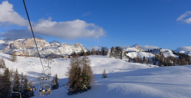 Parte iniziale pista La Brancia - Pralongià 2