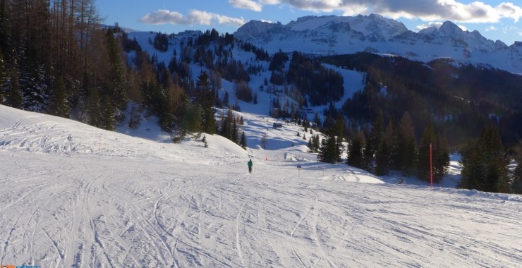 Tratto centrale pista