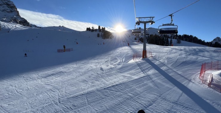 Parte bassa pista Kristiania