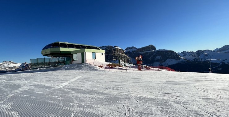 Stazione di arrivo a 2379 m slm