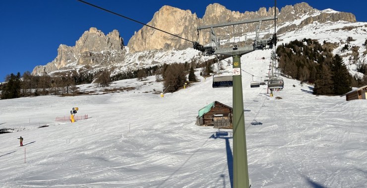 In viaggio sulla seggiovia Paolina