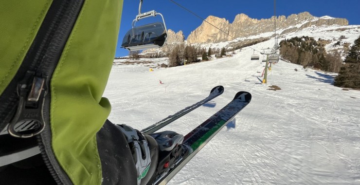 In viaggio sulla seggiovia Paolina