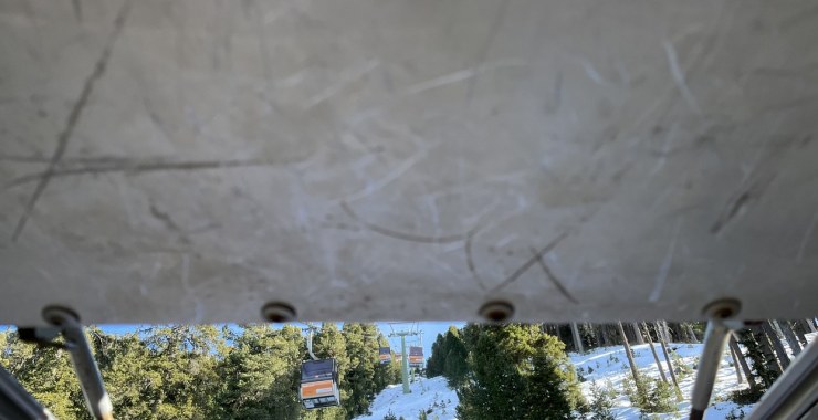 Le cabine sono dotate di prese d'aria