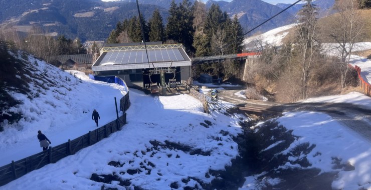 In viaggio sulla cabinovia Plose