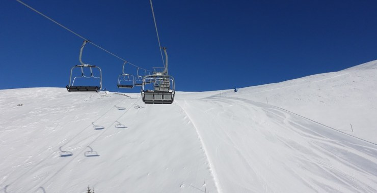 In viaggio sulla seggiovia Rifugio CAI