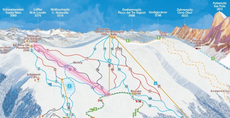 Linea seggiovia Rifugio CAI