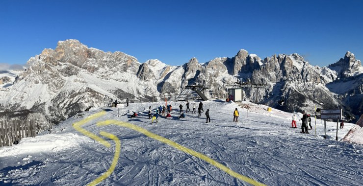Partenza pista Cristiania