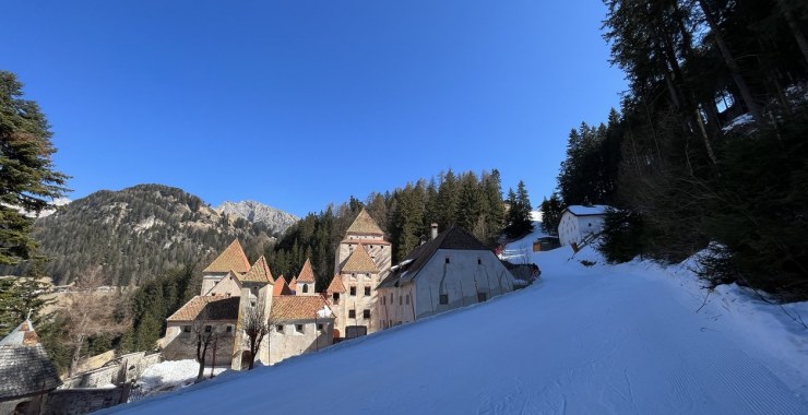 Castel Fischburg inverno