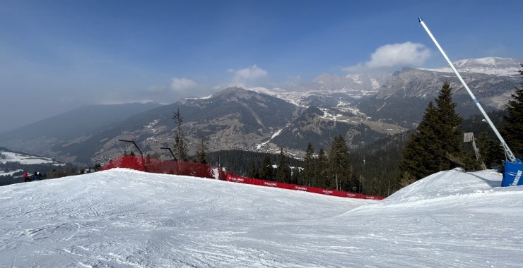 Partenza bivio Saslong B