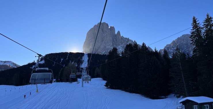 Sassolungo da seggiovia Monte Pana - Mont de Seura