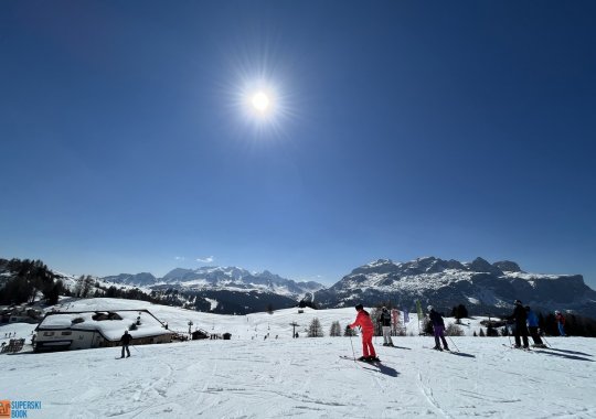 Sciare a fine stagione nel Dolomiti Superski: lista delle piste migliori