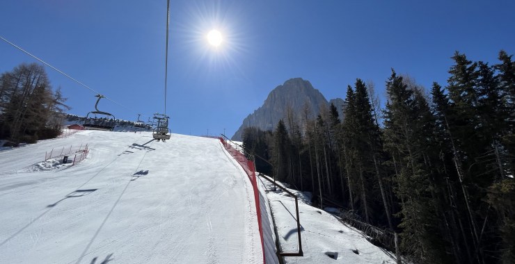 Val Gardena in aprile