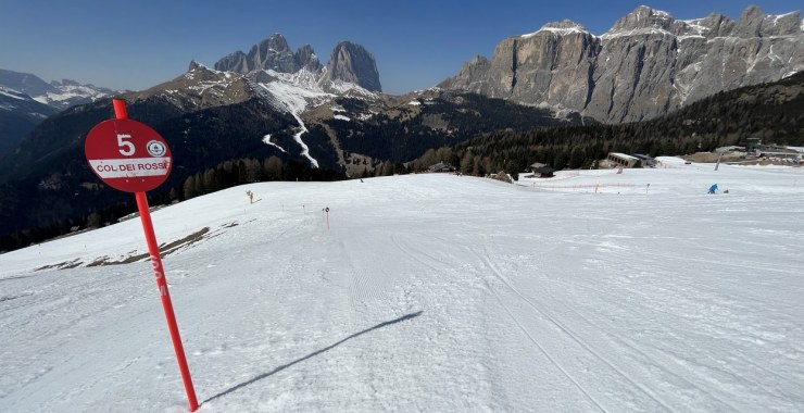 Tratto centrale Col dei Rossi