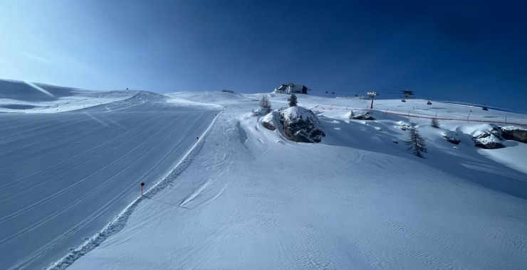 Battitura perfetta pista Gherdecia