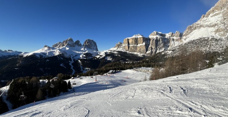 Parte centrale pista Gherdecia