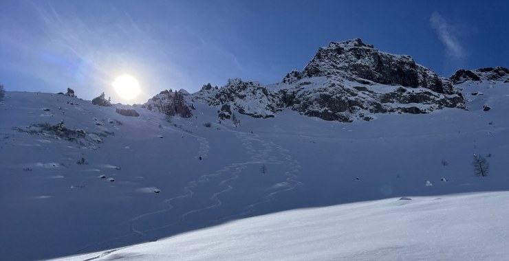 Pendii freeride La Vizza