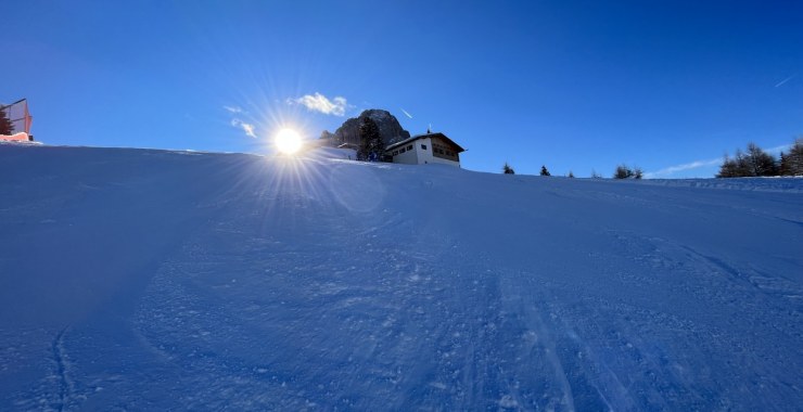 Inizio pendio ripido