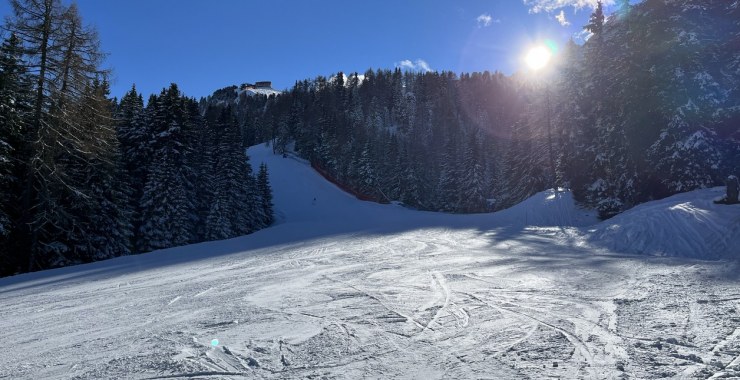 Tratto veloce a bassa pendenza