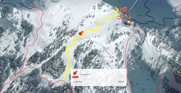 Pista Ciampinoi 5 traccia
