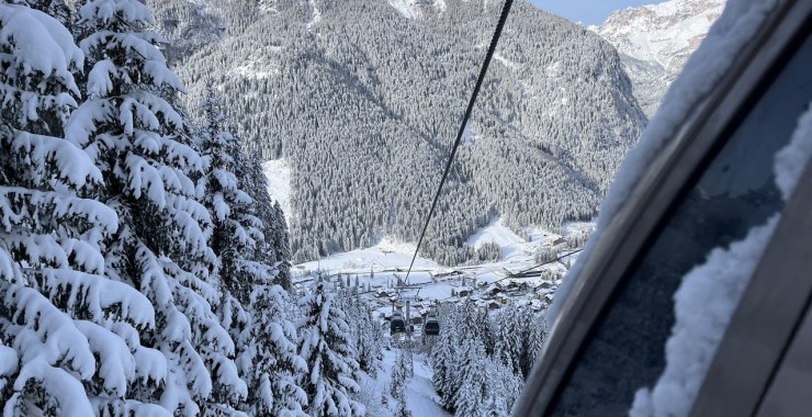 Linea cabinovia Canazei - Pecol