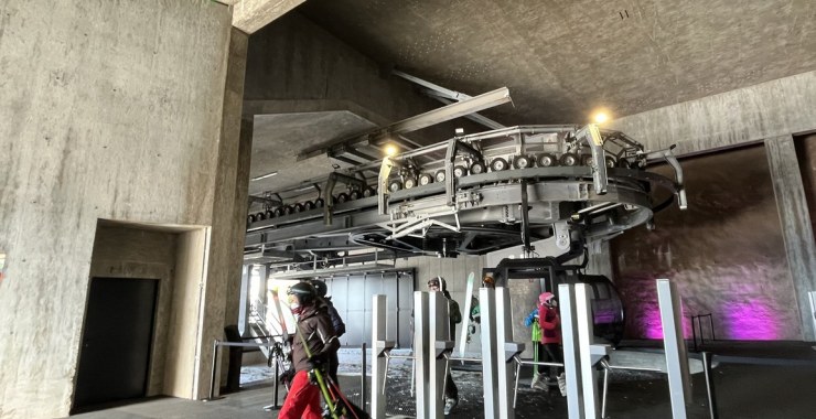 Stazione di monte cabinovia König Laurin 1+2