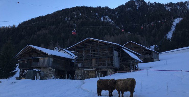 Stalle, case e alberghi