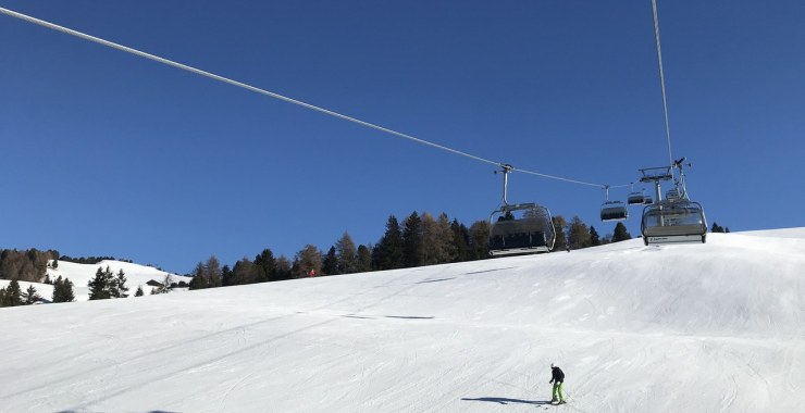 Piste della seggiovia Monte Piz