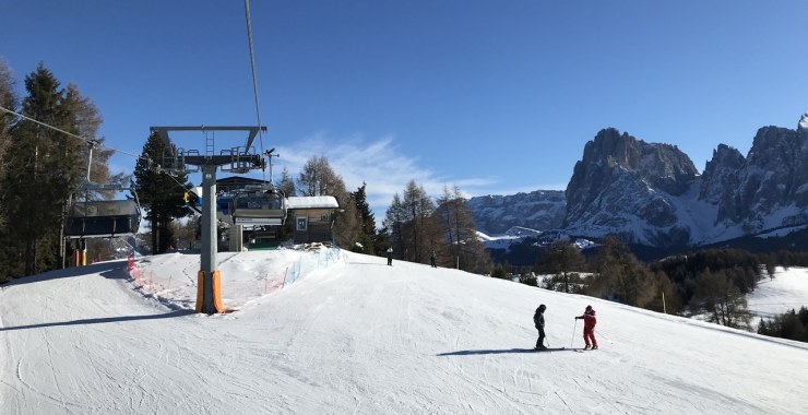 In viaggio sulla seggiovia Monte Piz