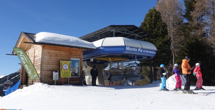Stazione di arrivo 1940 m slm