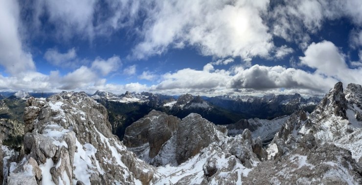 Panoramica dal Cristallino di Misurina
