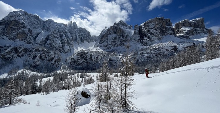 Freeride in Alta Badia