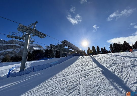 Sciare nel Dolomiti Superski