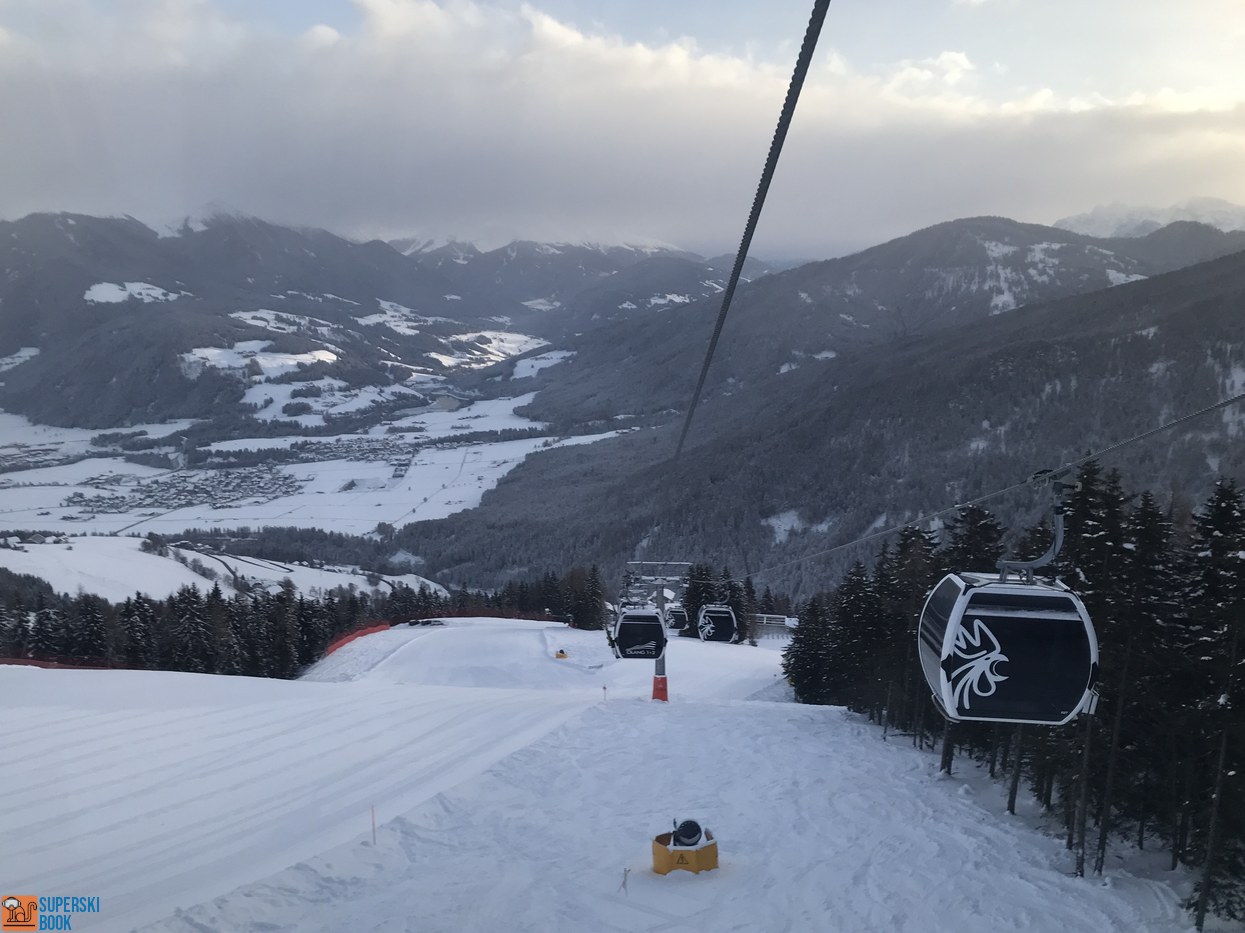 Cabinovia Olang 1+2: impianto Doppelmayr da record a Valdaora - Gassl