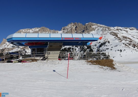 Seggiovia di collegamento tra Pampeago e Obereggen a servizio dello Snowpark