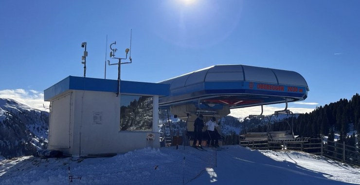 Arrivo a 2030 m slm