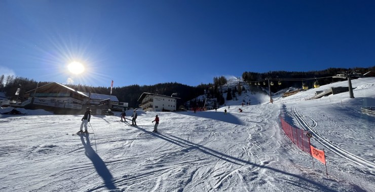 Fine pista Piz Sorega B