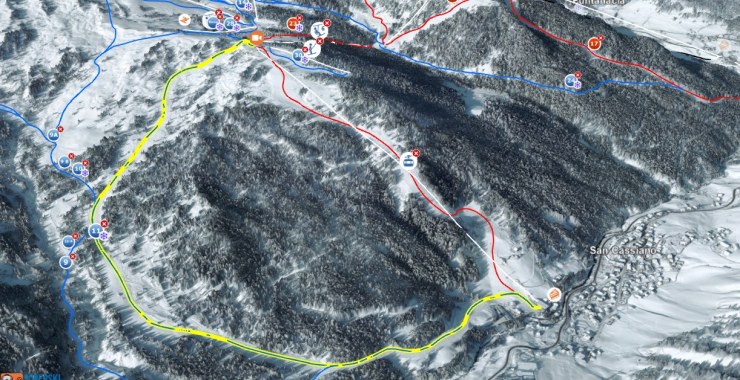 Pista Piz Sorega B traccia
