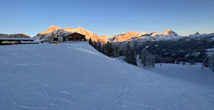 Partenza e tramonto