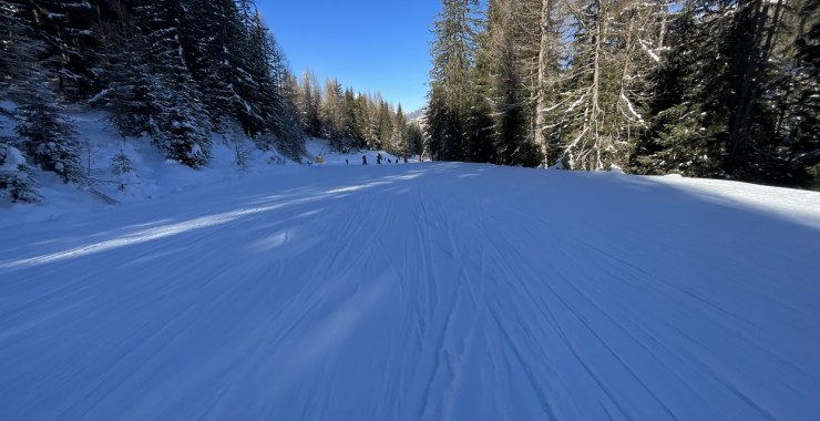 Rettilineo finale Piz Sorega B