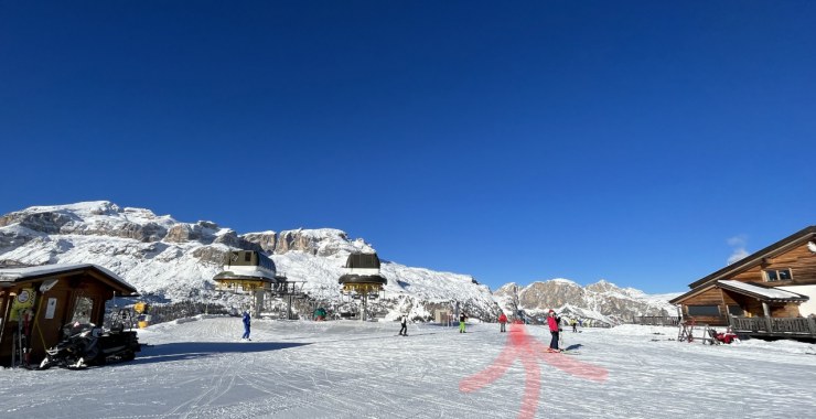 Partenza pista Cherz 2