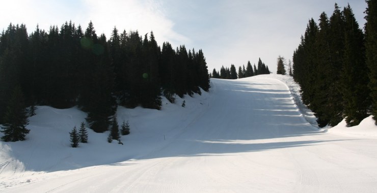Tratto centrale pista Cherz 2