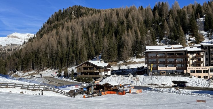 Stazione di partenza Skilift Plan de Gralba