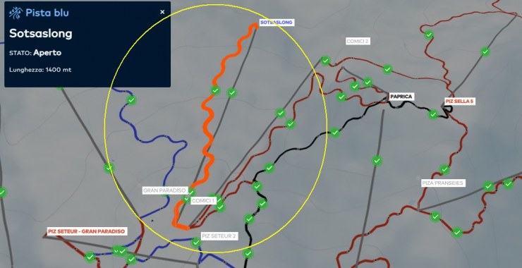 Traccia pista Sotsasslong