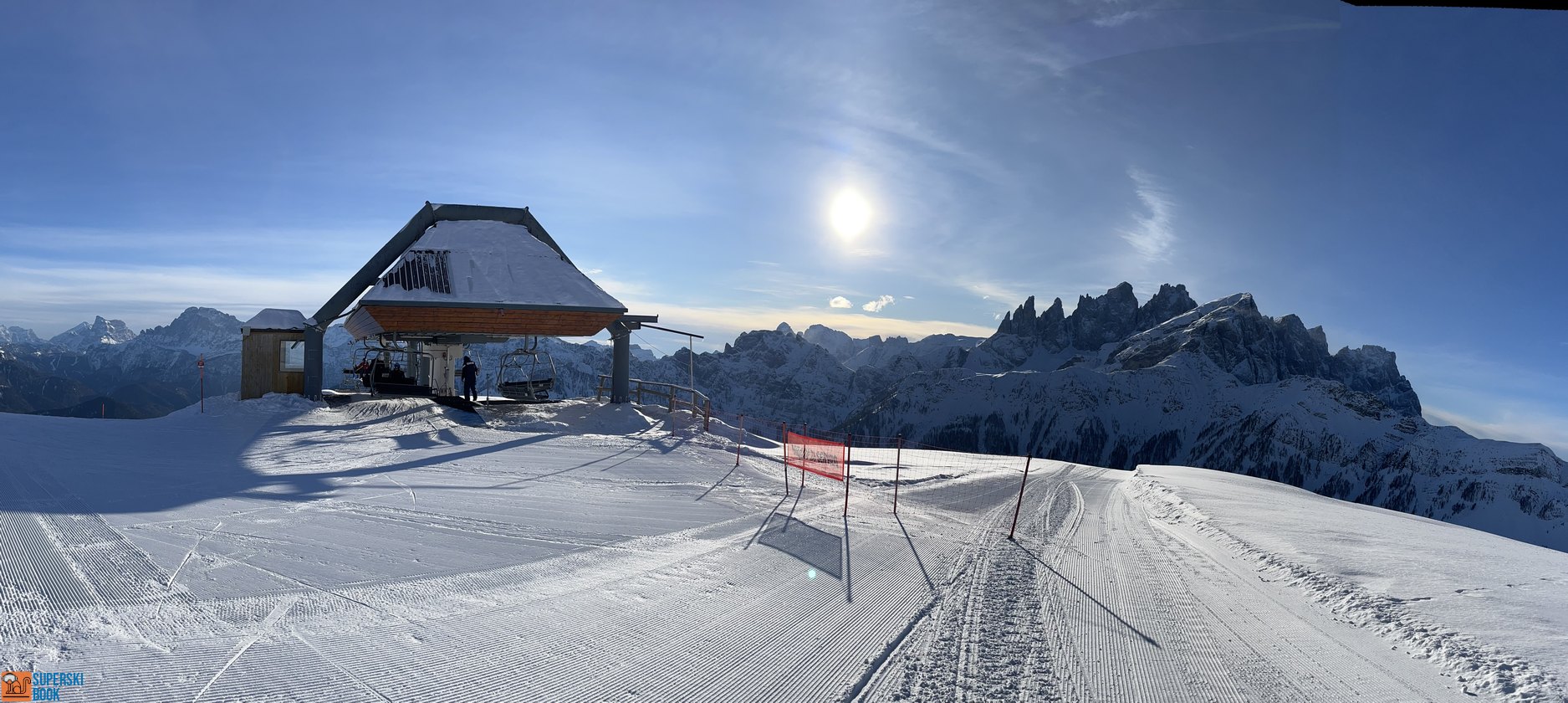 Arrivo e panorama
